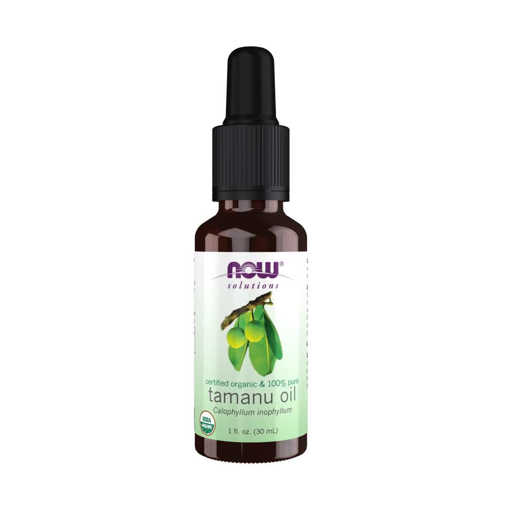 Now Foods Tamanu Oil – 100% Pure & Certified Organic – Skin Rejuvenating Oil – 30 M L
