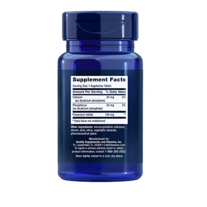 Life Extension Potassium Iodide 130 Mg, 14 Vegetarian Tablets