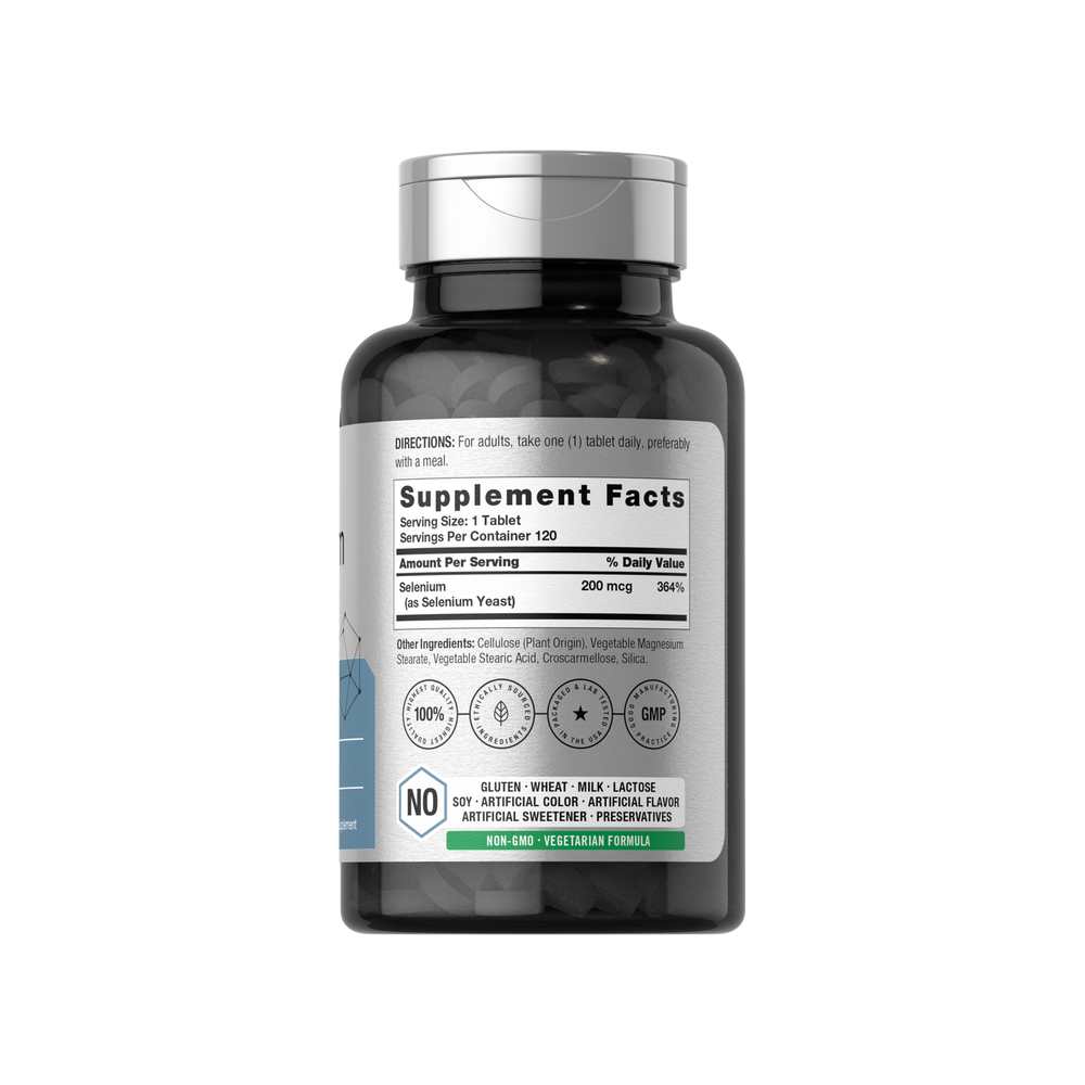 Horbäach Selenium 200mcg | 120 Tablets