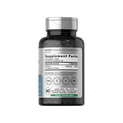 Horbäach Selenium 200mcg | 120 Tablets