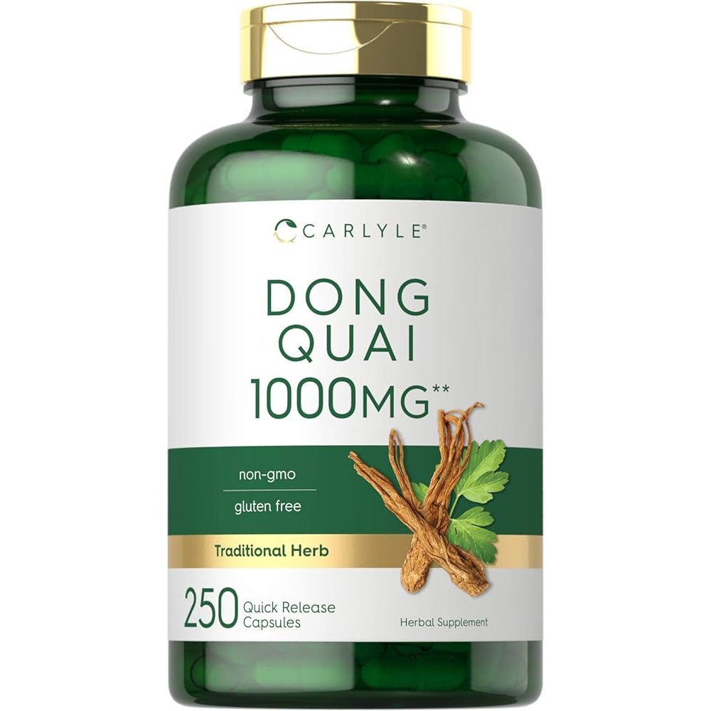 Carlyle Dong Quai Capsules 1000MG - Quick Release Capsules