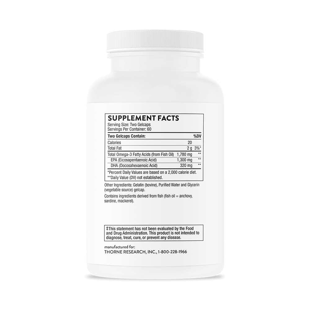Thorne Super Epa Pro – 120 Gelcaps of Pure Epa Omega-3