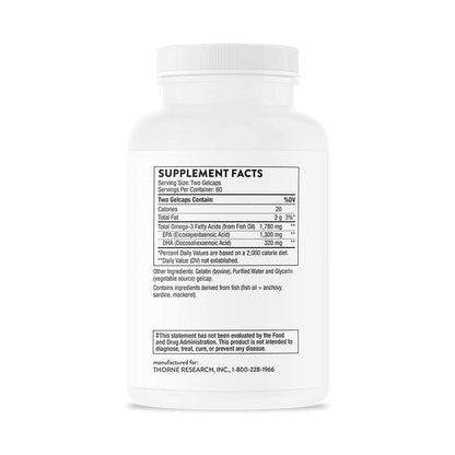 Thorne Super Epa Pro – 120 Gelcaps of Pure Epa Omega-3