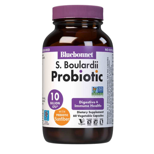 Bluebonnet Nutrition S. Boulardii Probiotic 10 Billion Cfu^ 60 Caps