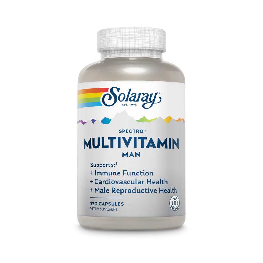 Solaray Spectro Man Multivitamin 120 Caps
