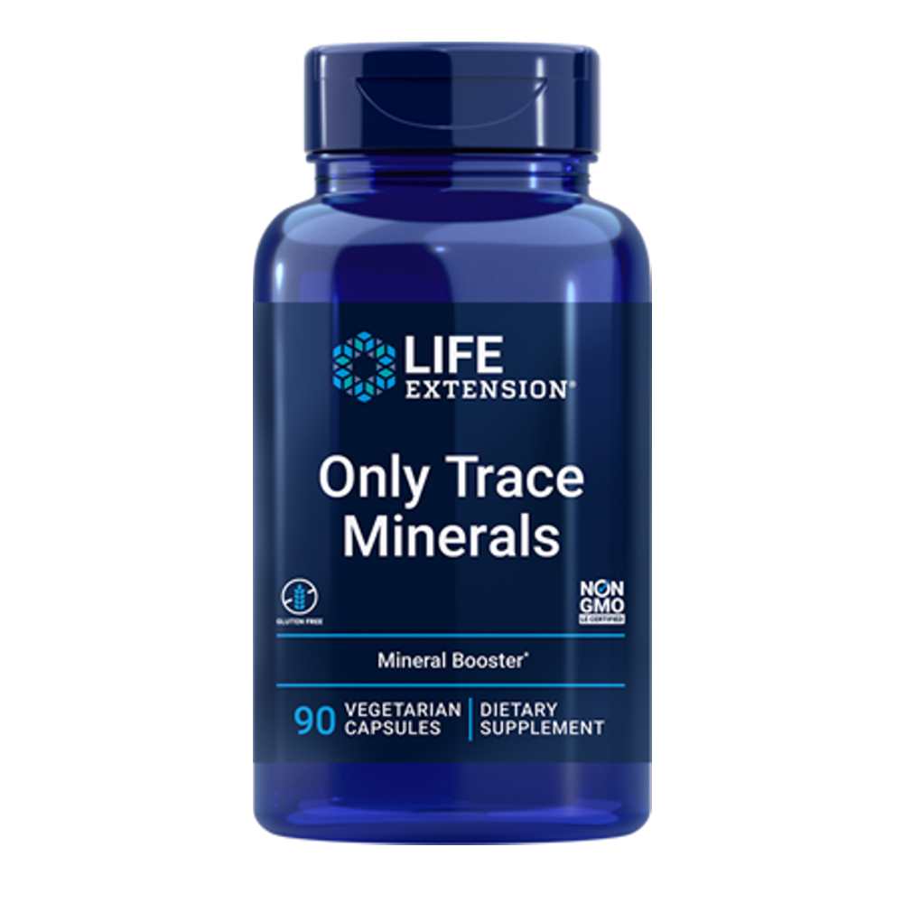 Life Extension only Trace Minerals 90 Vegetarian Capsules