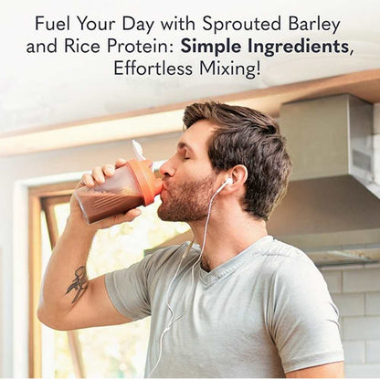 Garden of Life Sprouted Barley Protein + Probiotics Powder - Chocolate 564g