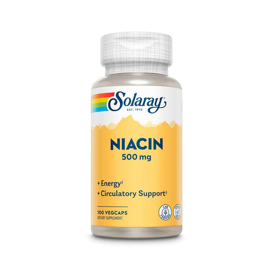 Solaray Niacin 500mg 100 Caps
