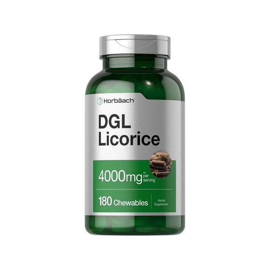 Horbäach Dgl Licorice 4000mg per Serving | 180 Chewable Tablets