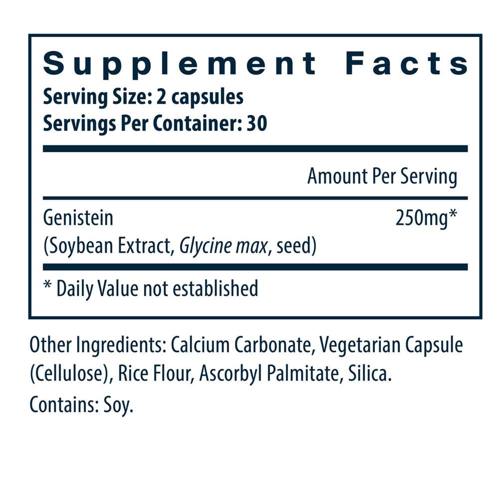 Vital Nutrients Genistein 60 Caps