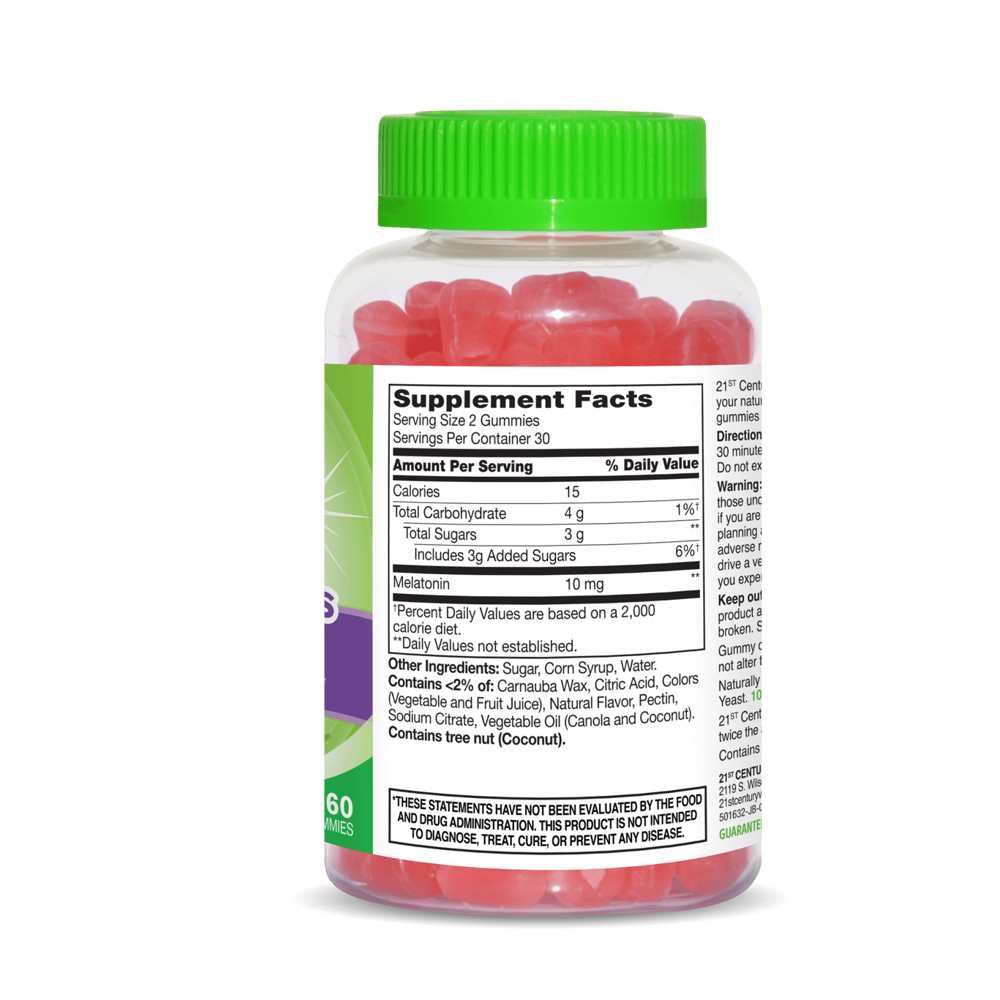 21st Century Vita Joy® Melatonin 10 Mg - Extra Strength 60 Gummies