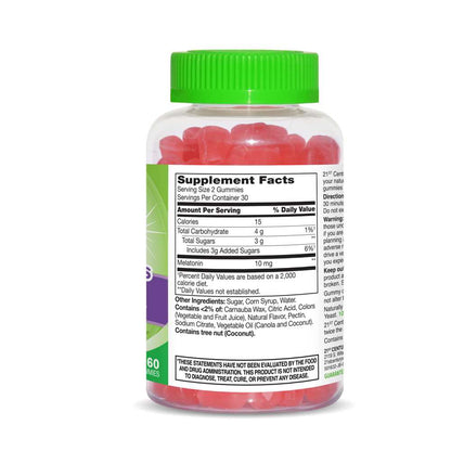 21st Century Vita Joy® Melatonin 10 Mg - Extra Strength 60 Gummies