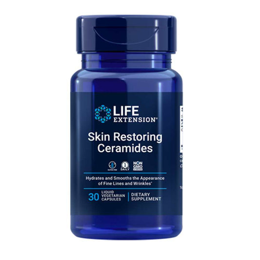 Life Extension Skin Restoring Ceramides* 30 Liquid Vegetarian Capsules