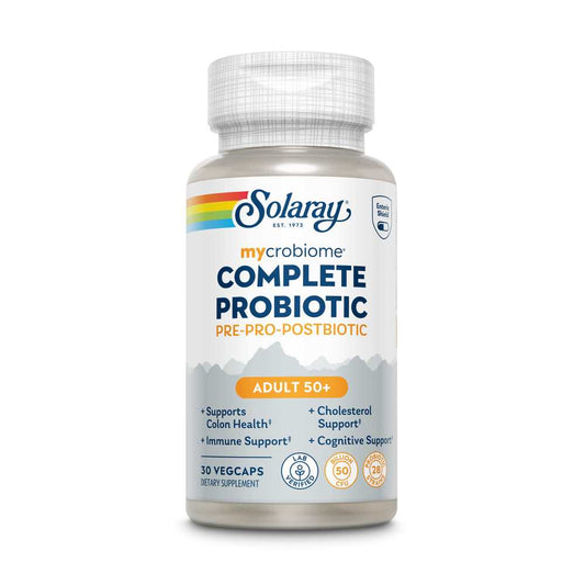 Solaray Mycrobiome Complete Probiotic Adult 50+ 30 Caps