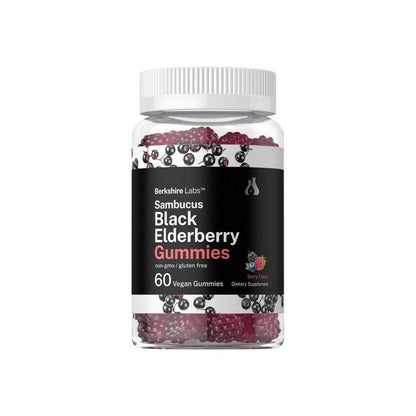 Horbäach Sambucus Black Elderberry | 60 Gummies