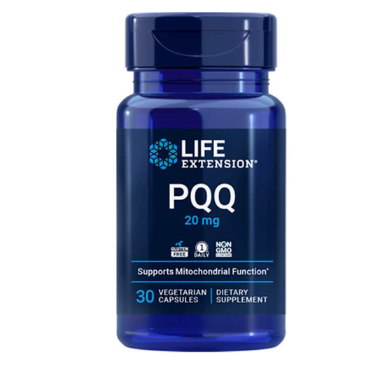 Life Extension Pqq Pyrroloquinoline Quinone 20 Mg, 30 Vegetarian Capsules