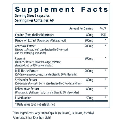 Vital Nutrients Liver Support 60 Caps