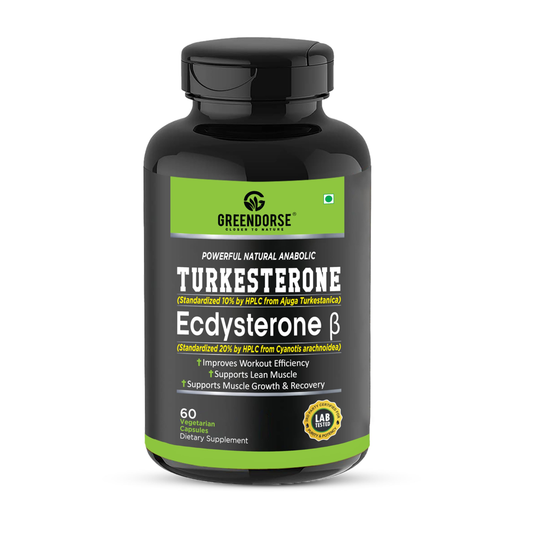 TURKESTERONE AND ECDYSTERONE By GREENDORSE