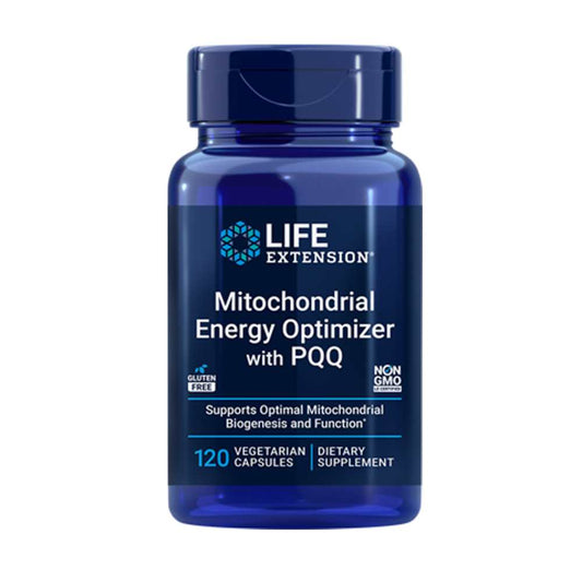 Life Extension Mitochondrial Energy Optimizer with PQQ 120 vegetarian capsules