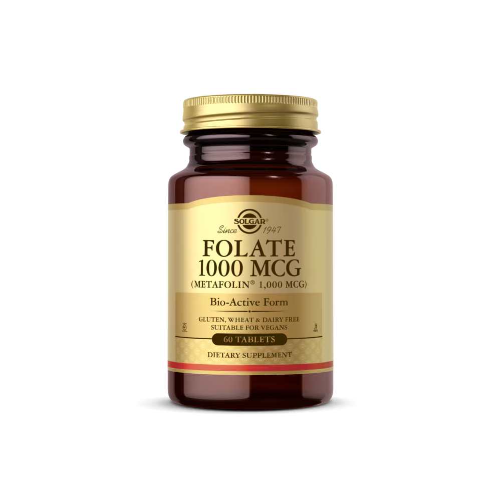 Solgar Folate 1000 Mcg (metafolin® 1,000 Mcg) 60 Tablets