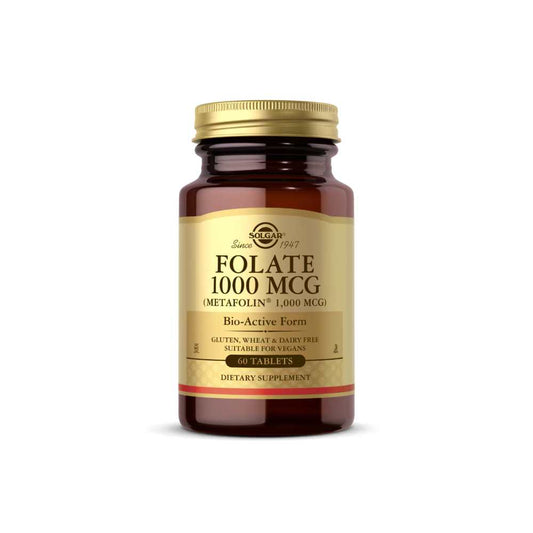 Solgar Folate 1000 Mcg (metafolin® 1,000 Mcg) 60 Tablets