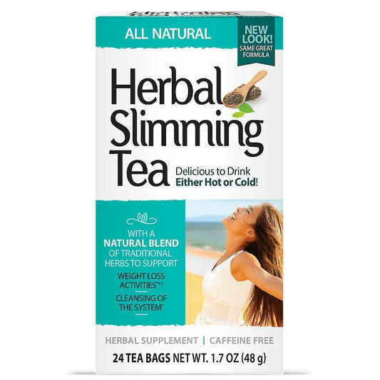 21st Century Herbal Slimming Tea All Natural 24 Tea Bags