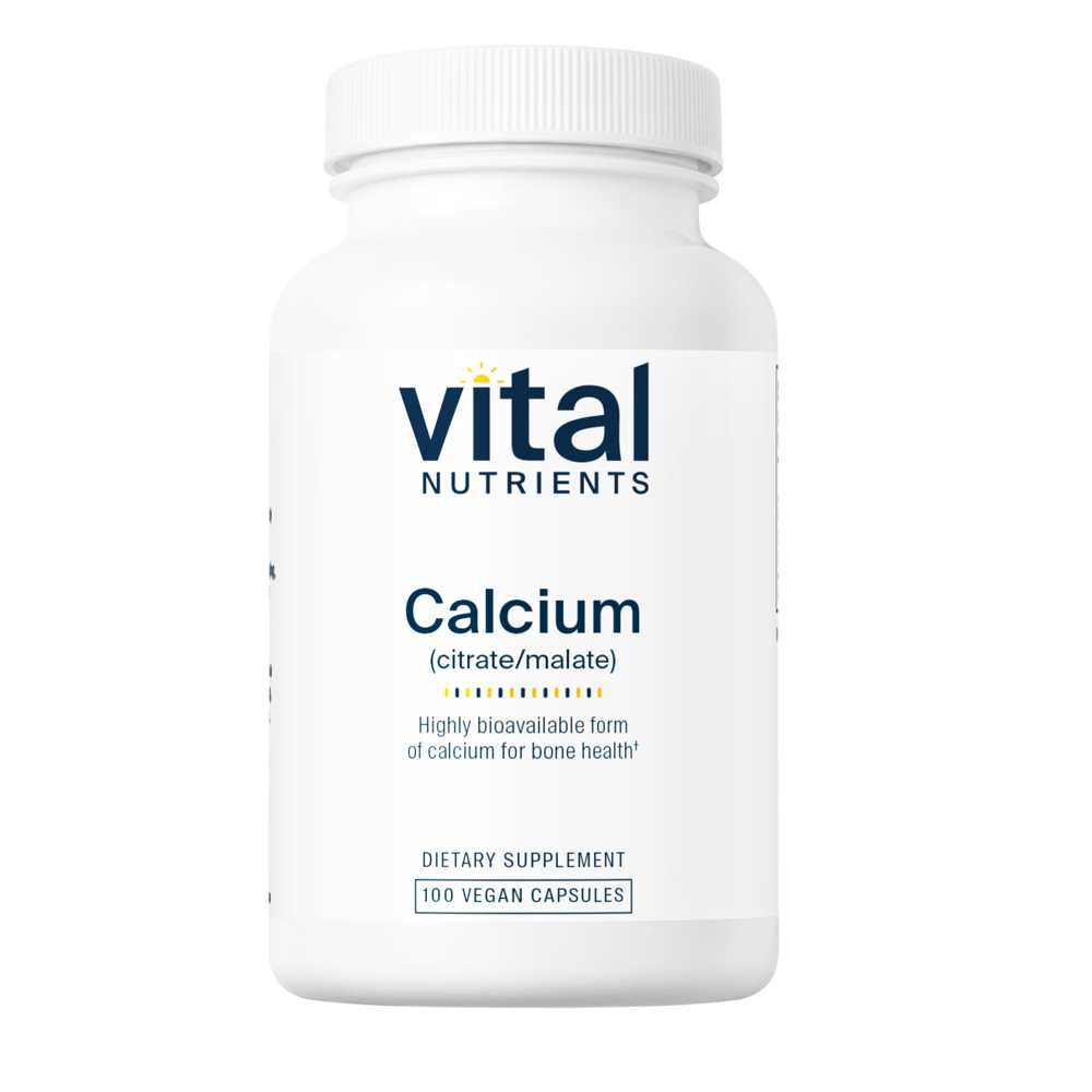 Vital Nutrients Calcium (citrate/malate) 150mg 100 Caps