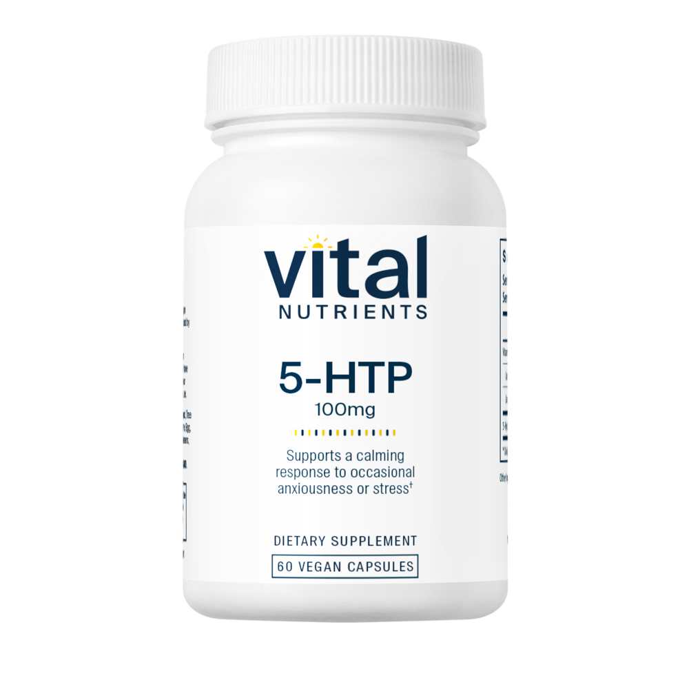 Vital Nutrients 5 Htp 100mg 60 Caps