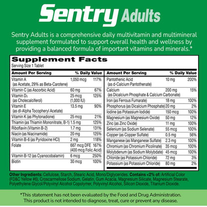 21st Century Sentry Adults 300 Tabs