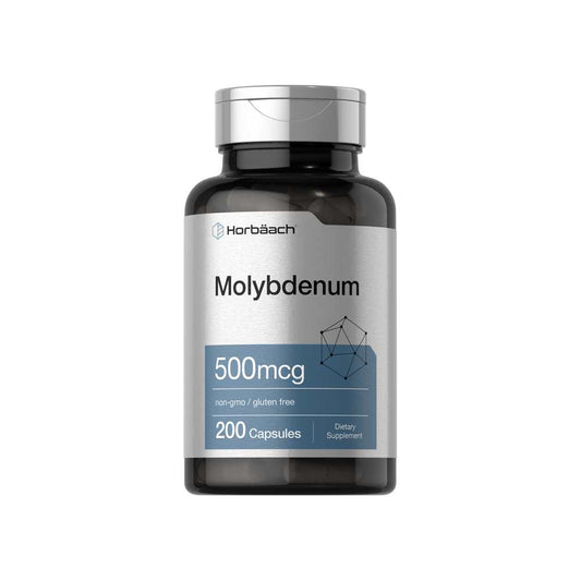 Horbäach Molybdenum 500mcg | 200 Capsules