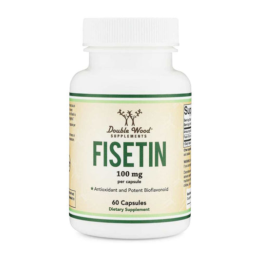 Double Wood Fisetin – 100 Mg – 60 Capsules