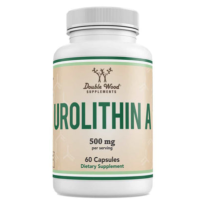 Double Wood Urolithin A – 500mg – 60 Capsules