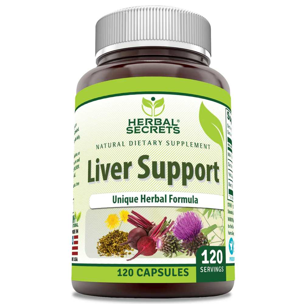 Herbal Secrets Liver Support 120 Capsules