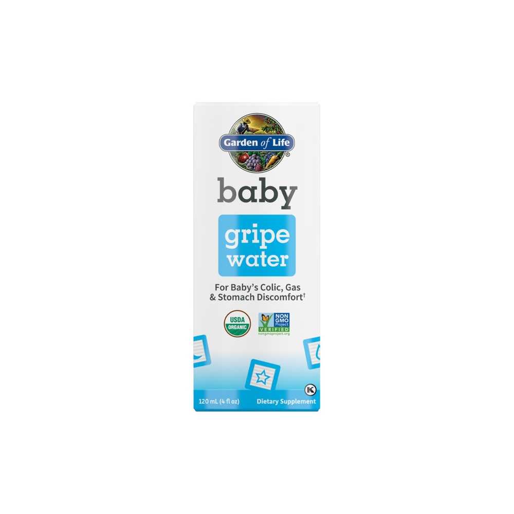 Garden of Life Baby Gripe Water 4 Fl Oz (120ml) Liquid