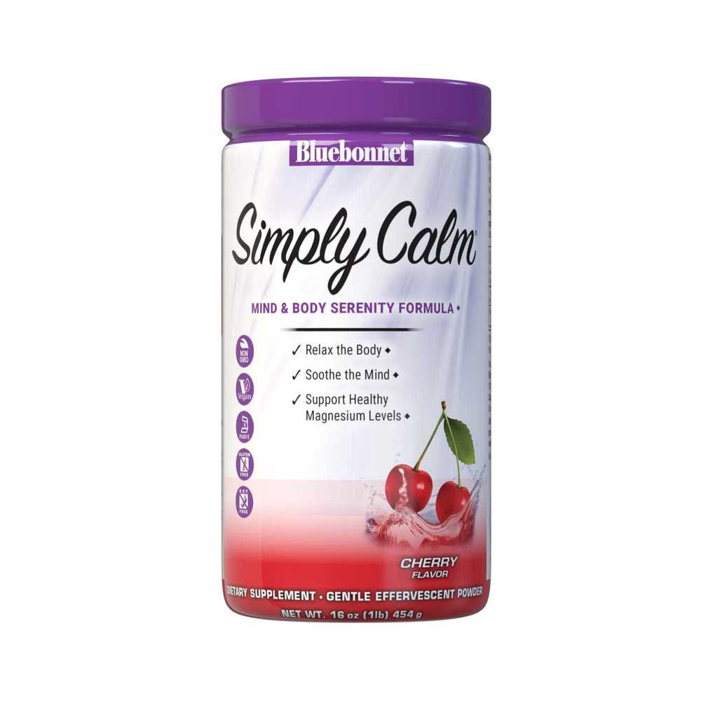 Bluebonnet Nutrition Simply Calm® Powder Cherry Flavor 454g