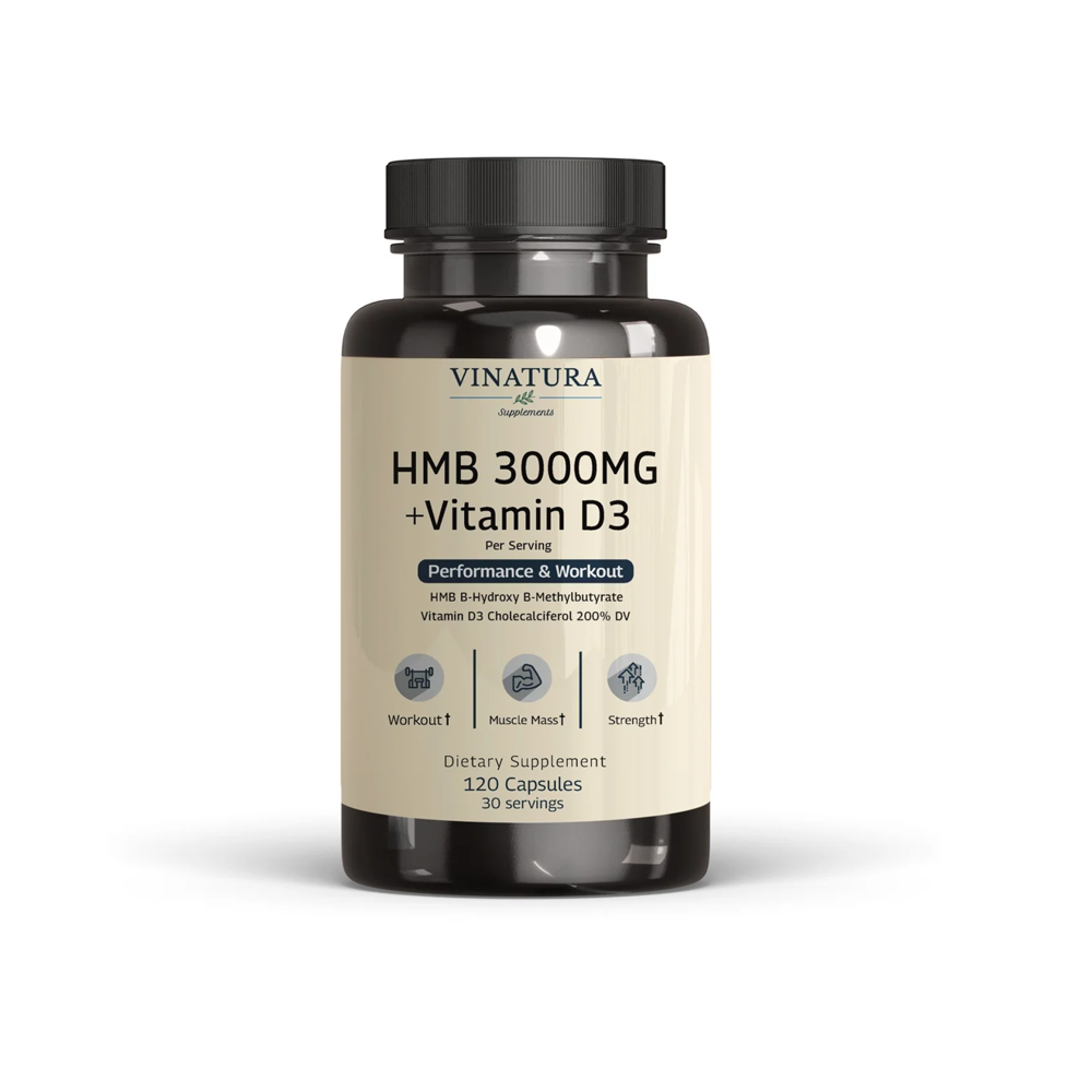 VINATURA HMB 3000mg and Vitamin D3