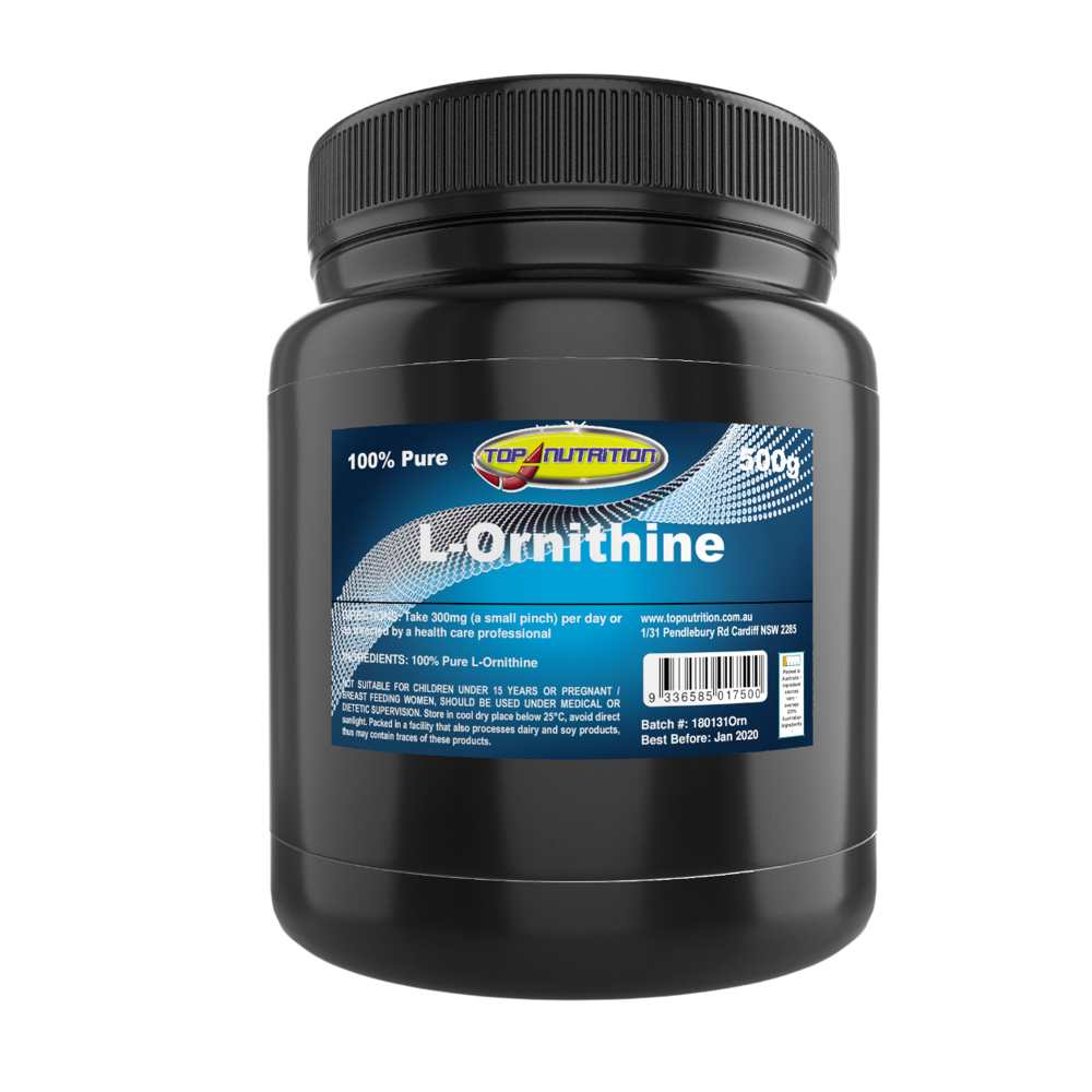 Top Nutrition 100% Pure L-Ornithine 100g