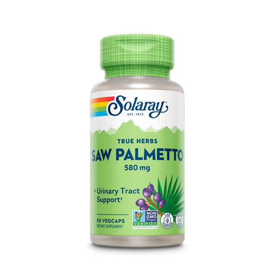 Solaray Saw Palmetto Berry 580mg 50 Caps
