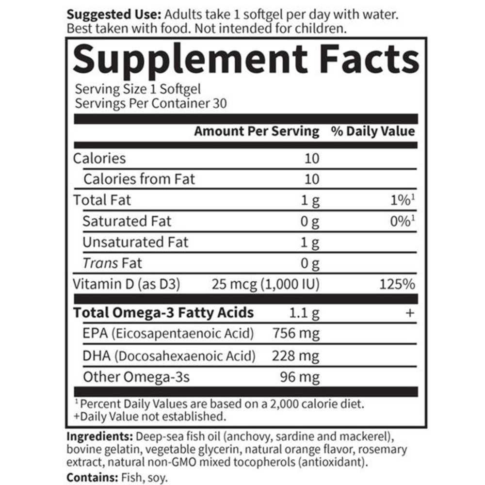 Garden of Life Minami Platinum Orange 30 Softgels