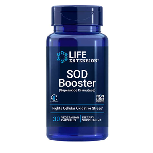 Life Extension Sod Booster (superoxide Dismutase) 30 Vegetarian Capsules