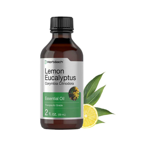 Horbäach Lemon Eucalyptus Essential Oil | 2oz Liquid