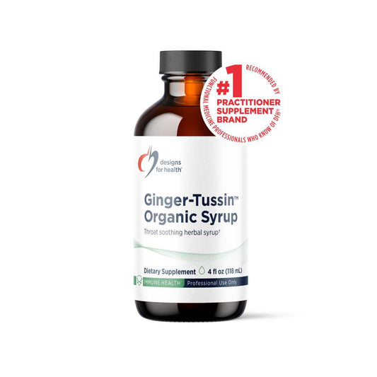 Designs for Health Ginger-Tussin™ Organic Syrup 118ml
