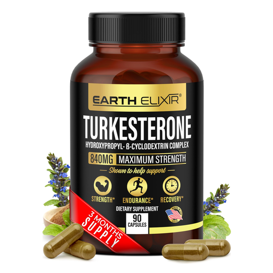 Earth Elixir TURKESTERONE - Support Health And Endurance