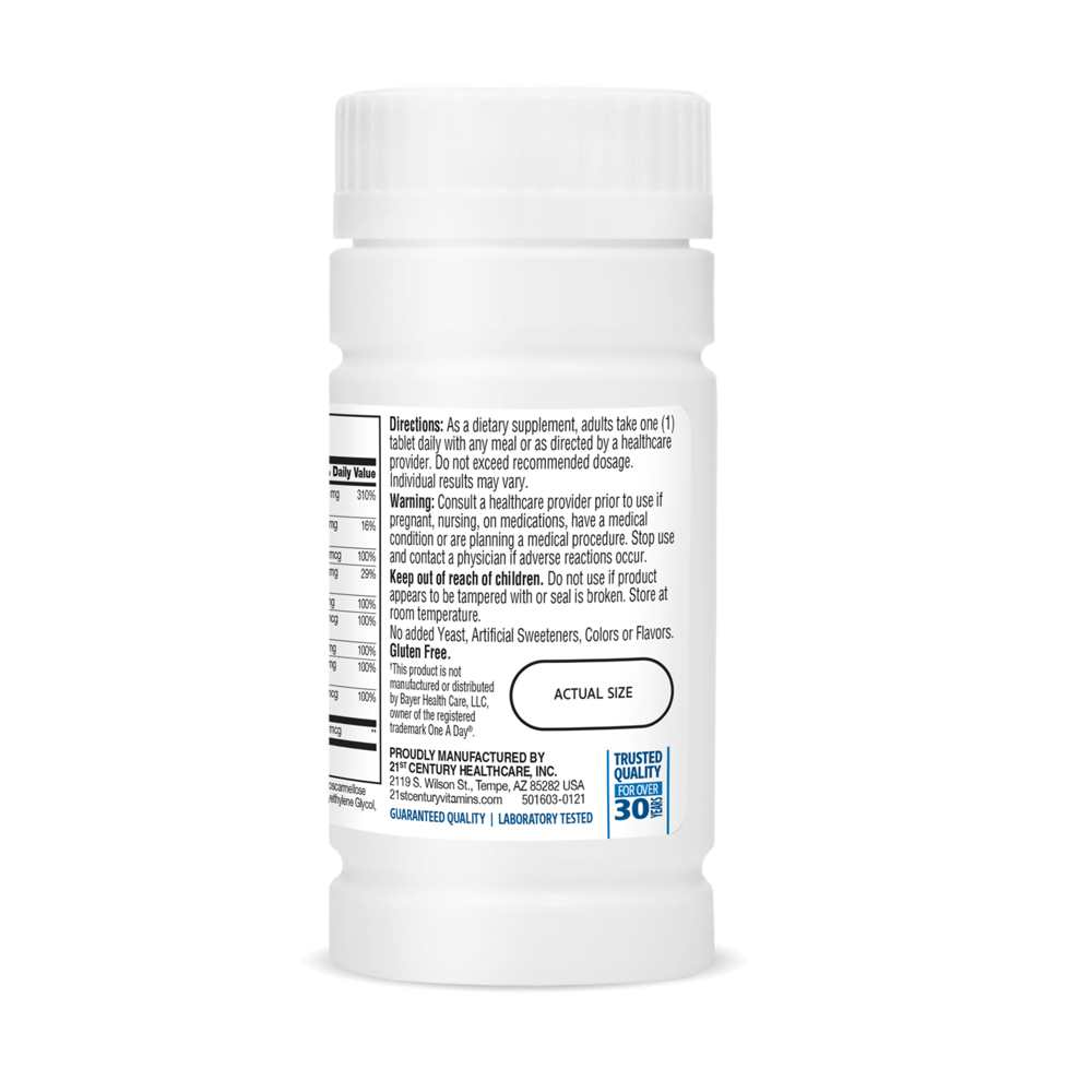 21st Century One Daily Men's Health 100 Tabs