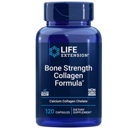 Life Extension Bone Strength Collagen Formula – 120 Capsules