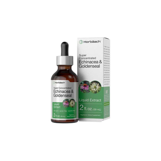 Horbäach Echinacea Goldenseal Extract | 2oz Liquid