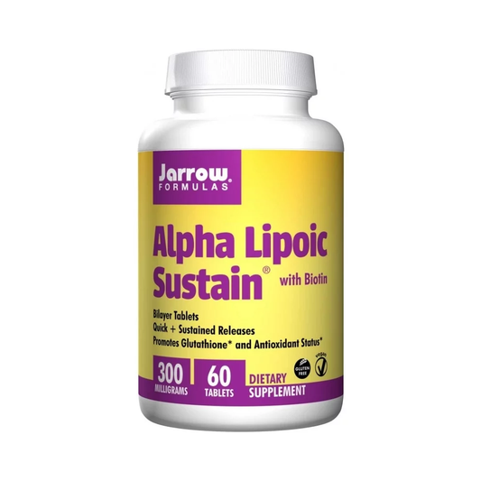 Jarrow Formulas Alpha Lipoic Acid Sustain With Biotin 300MG