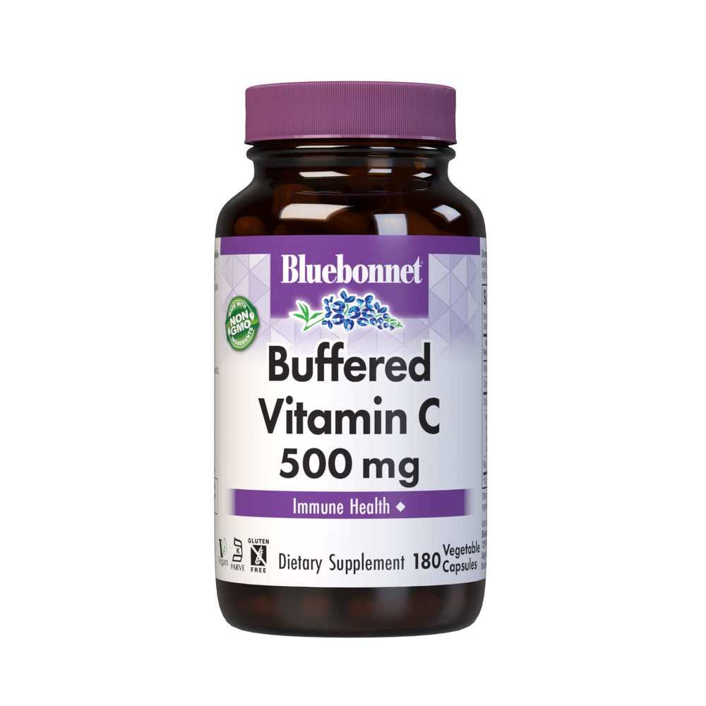 Bluebonnet Nutrition Buffered Vitamin C-500 Mg 180 Caps