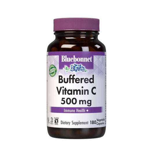 Bluebonnet Nutrition Buffered Vitamin C-500 Mg 180 Caps