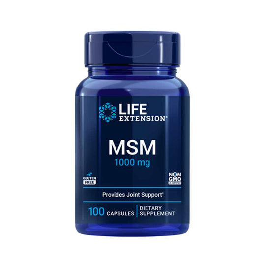 Life Extension Msm 1000 Mg, 100 Capsules
